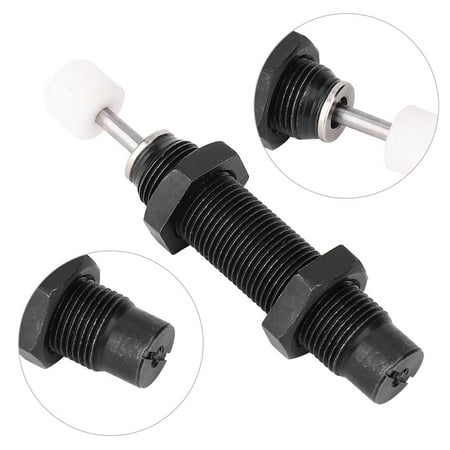 10mm AC1210-2 Self Pressure Regulate Black Soft Pneumatic Shock Absorber Oil Pressure Shock Absorber Noise Reducing for Shock Absorbing Heat Resistance 10mm AC1210-2 Self Pressure Regulate Black Soft Pneumatic Shock Absorber Oil Pressure Shock Absorber Noise Reducing for Shock Absorbing Heat Resistance